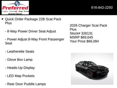 2026 Dodge Charger CHARGER SCAT PACK PLUS 4-DOOR AWD