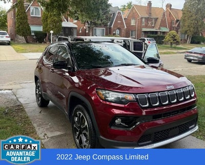 2022 Jeep Compass Limited 2.4 Liter 4WD