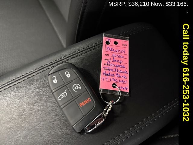 2026 Jeep Compass COMPASS TRAILHAWK 4X4