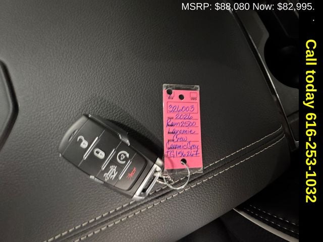 2026 RAM Ram 2500 RAM 2500 LARAMIE CREW CAB 4X4 6'4' BOX