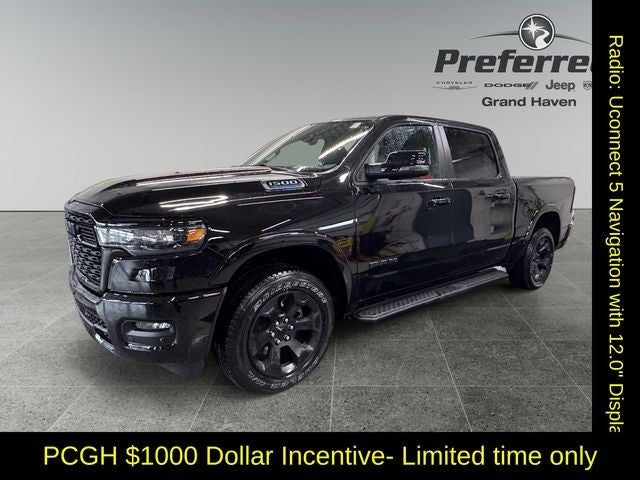 2026 RAM Ram 1500 RAM 1500 BIG HORN CREW CAB 4X4 5'7' BOX