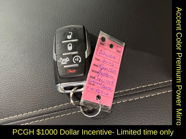 2026 RAM Ram 1500 RAM 1500 BIG HORN CREW CAB 4X4 5'7' BOX