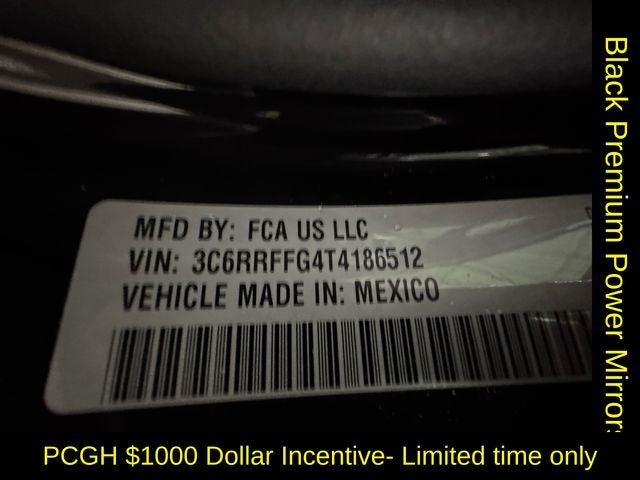 2026 RAM Ram 1500 RAM 1500 BIG HORN CREW CAB 4X4 5'7' BOX