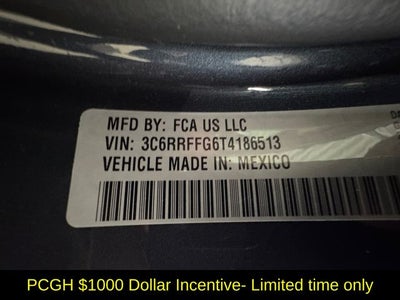 2026 RAM Ram 1500 RAM 1500 BIG HORN CREW CAB 4X4 5'7' BOX