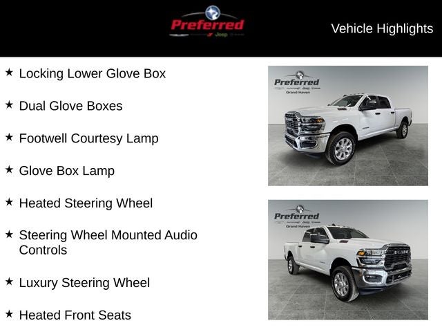 2026 RAM Ram 2500 RAM 2500 BIG HORN CREW CAB 4X4 6'4' BOX