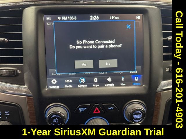 2018 RAM 2500 Laramie Crew Cab 4x4 6'4' Box