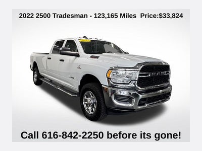 2022 RAM 2500 Tradesman 6.7 Liter I6 Cummins Turbodiesel Crew Cab 4WD