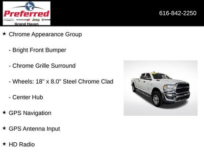 2022 RAM 2500 Tradesman Crew Cab 4x4 8' Box