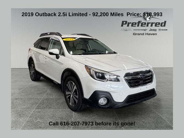 2019 Subaru Outback 2.5i Limited