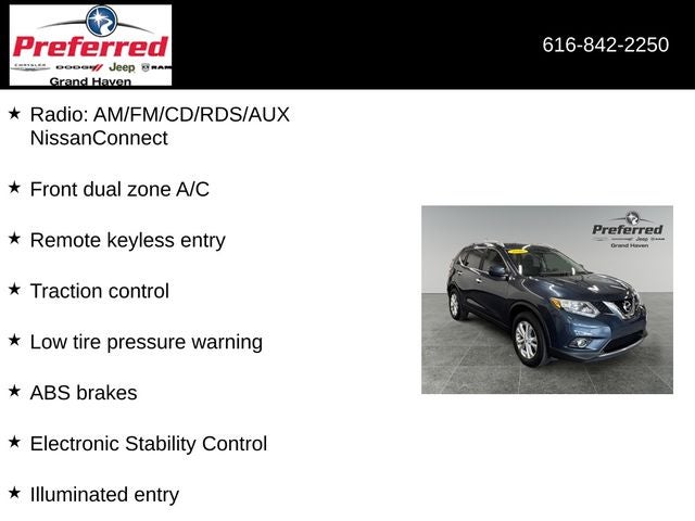 2016 Nissan Rogue SV