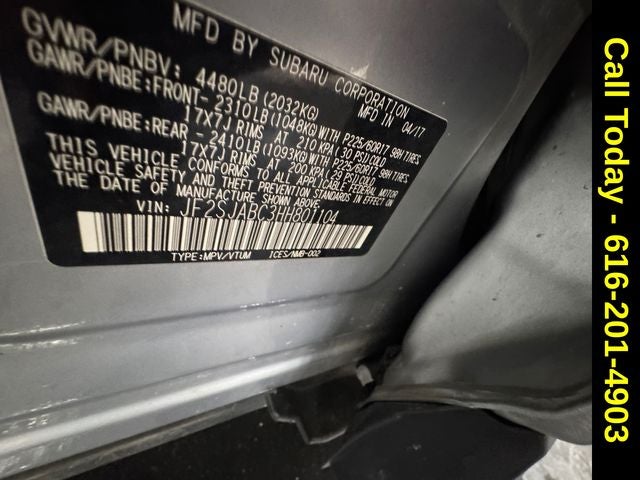 2017 Subaru Forester 2.5i