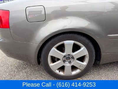 2003 Audi A4 3.0 Cabriolet FrontTrak