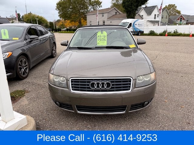 2003 Audi A4 3.0 Cabriolet FrontTrak