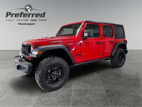 2025 Jeep Wrangler WRANGLER 4-DOOR WILLYS