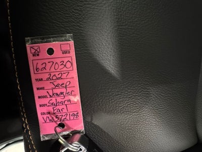 2027 Jeep Wrangler WRANGLER 4-DOOR SAHARA