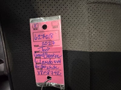 2027 Jeep Grand Cherokee GRAND CHEROKEE L LAREDO ALTITUDE 4X4