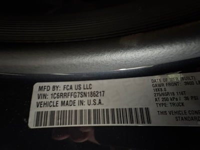 2025 RAM Ram 1500 RAM 1500 BIG HORN CREW CAB 4X4 5'7' BOX