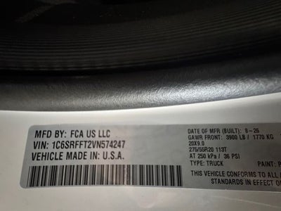 2027 RAM Ram 1500 RAM 1500 BIG HORN CREW CAB 4X4 5'7' BOX