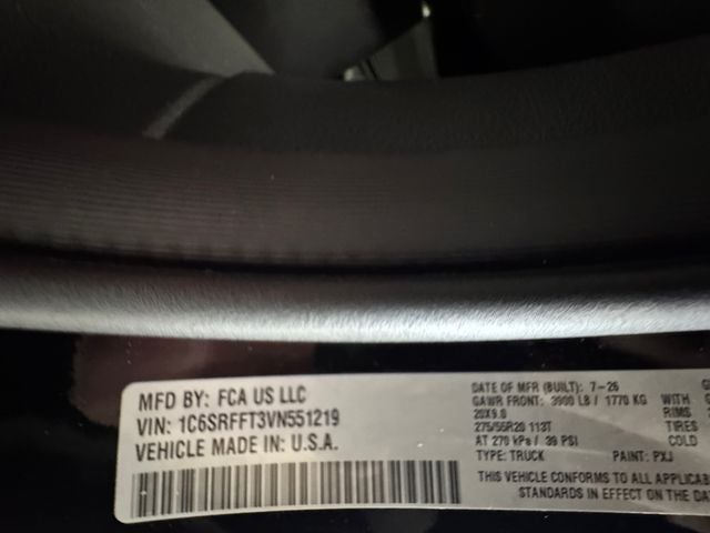 2027 RAM Ram 1500 RAM 1500 BIG HORN CREW CAB 4X4 5'7' BOX