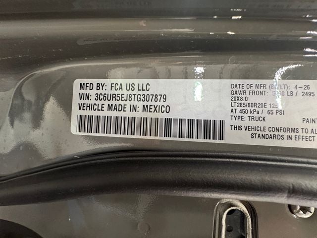 2026 RAM Ram 2500 RAM 2500 REBEL CREW CAB 4X4 6'4' BOX