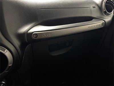 2016 Jeep Wrangler Willys Wheeler 3.6 Liter V6 2D 4WD Automatic