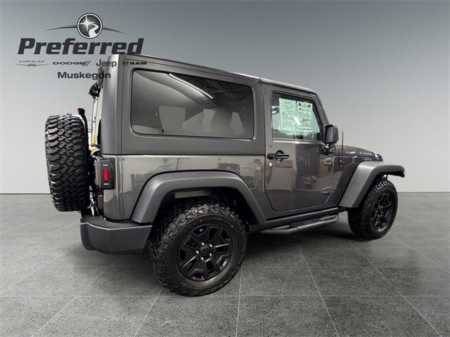 2016 Jeep Wrangler Willys Wheeler 3.6 Liter V6 2D 4WD Automatic