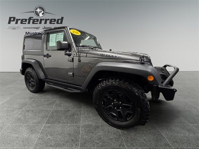 2016 Jeep Wrangler Willys Wheeler 3.6 Liter V6 2D 4WD Automatic