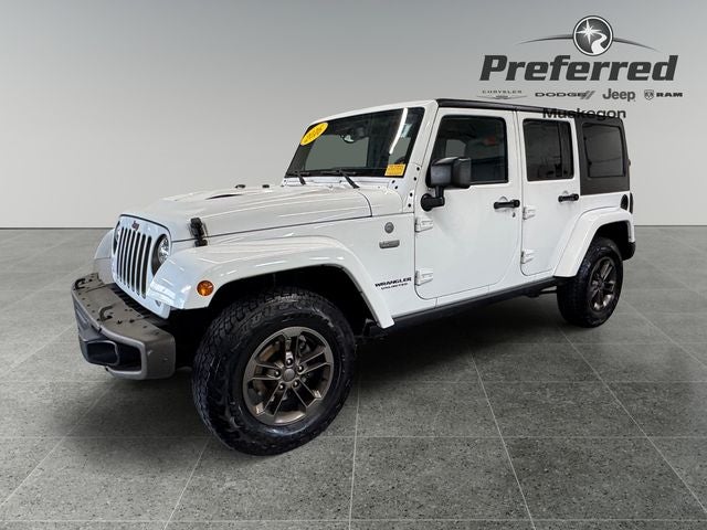 2016 Jeep Wrangler Unlimited Sahara 3.6 Liter V6 4D Automatic 4WD