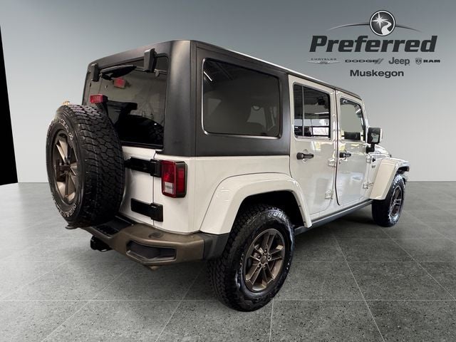 2016 Jeep Wrangler Unlimited Sahara 3.6 Liter V6 4D Automatic 4WD