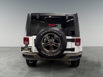 2016 Jeep Wrangler Unlimited Sahara 3.6 Liter V6 4D Automatic 4WD