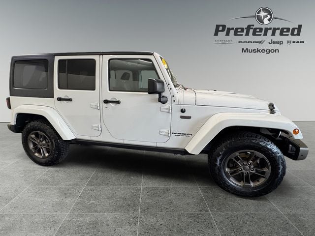 2016 Jeep Wrangler Unlimited Sahara 3.6 Liter V6 4D Automatic 4WD