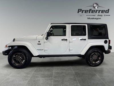 2016 Jeep Wrangler Unlimited Sahara 3.6 Liter V6 4D Automatic 4WD