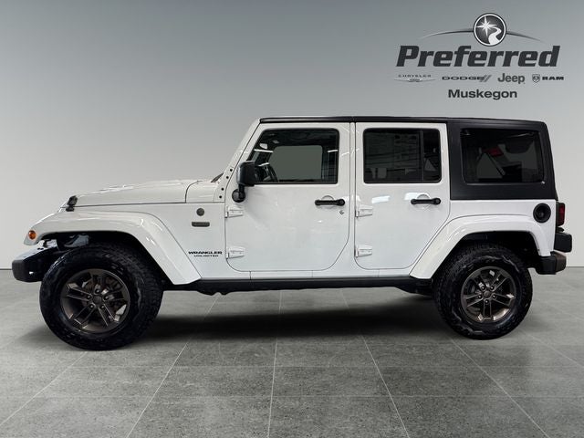 2016 Jeep Wrangler Unlimited Sahara 3.6 Liter V6 4D Automatic 4WD