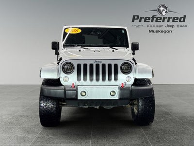 2016 Jeep Wrangler Unlimited Sahara 3.6 Liter V6 4D Automatc 4WD