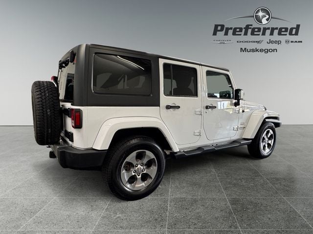 2018 Jeep Wrangler JK Unlimited Sahara 3.6 Liter V6 4D Automatic 4WD