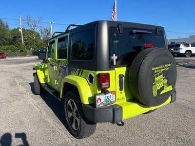 2017 Jeep Wrangler Unlimited Sahara 3.6 Liter V6 4D Manual 4WD
