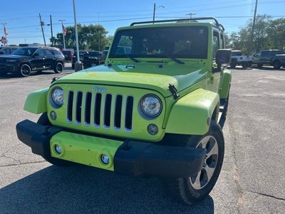 2017 Jeep Wrangler Unlimited Sahara 3.6 Liter V6 4D Manual 4WD