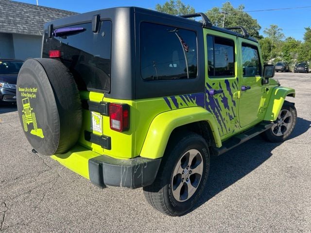 2017 Jeep Wrangler Unlimited Sahara 3.6 Liter V6 4D Manual 4WD