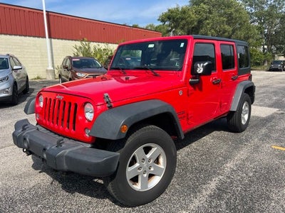 2015 Jeep Wrangler Unlimited Sport 3.6 Liter V6 4D Automatic 4WD