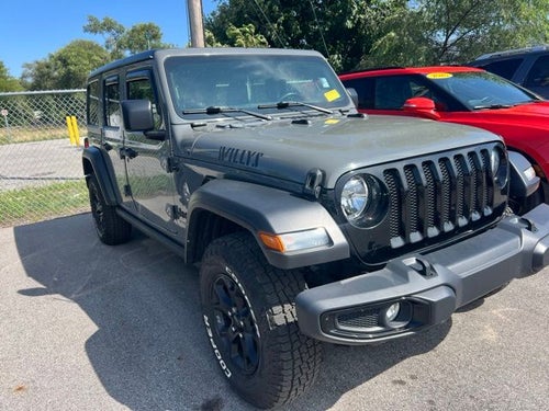 2021 Jeep Wrangler Unlimited Willys 3.6 Liter V6 4D Automatic 4WD