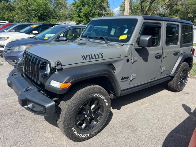 2021 Jeep Wrangler Unlimited Willys 3.6 Liter V6 4D Automatic 4WD