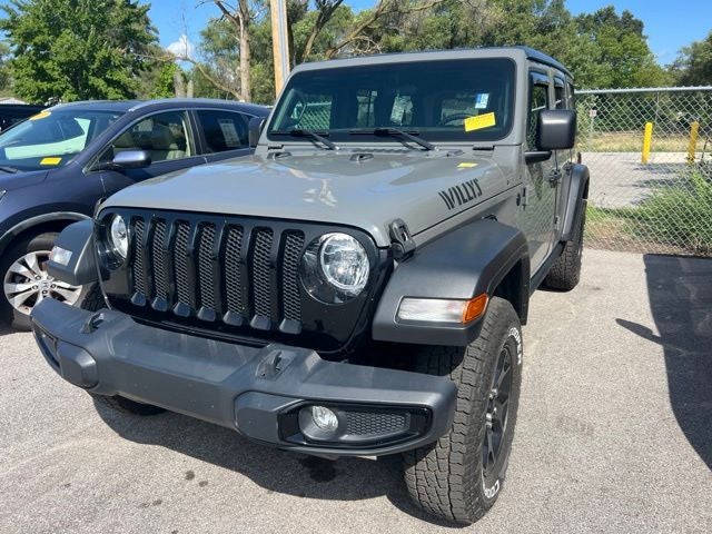 2021 Jeep Wrangler Unlimited Willys 3.6 Liter V6 4D Automatic 4WD