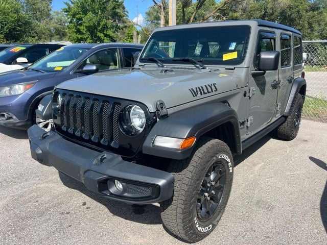 2021 Jeep Wrangler Unlimited Willys 3.6 Liter V6 4D Automatic 4WD