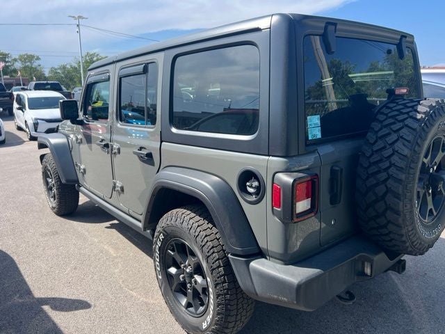 2021 Jeep Wrangler Unlimited Willys 3.6 Liter V6 4D Automatic 4WD