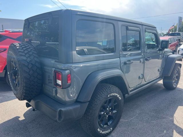 2021 Jeep Wrangler Unlimited Willys 3.6 Liter V6 4D Automatic 4WD