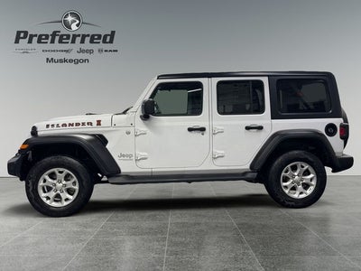 2021 Jeep Wrangler Unlimited Islander 2.0 Liter 4D Automatic 4WD