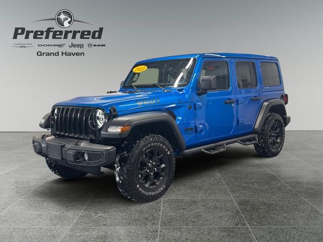 2021 Jeep Wrangler Unlimited Willys 2.0 Liter 4D Automatic 4WD