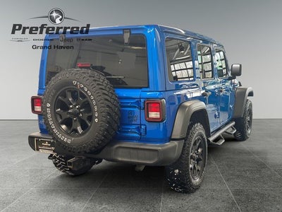 2021 Jeep Wrangler Unlimited Willys 2.0 Liter 4D Automatic 4WD