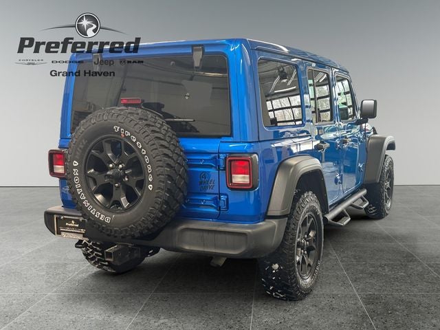 2021 Jeep Wrangler Unlimited Willys 2.0 Liter 4D Automatic 4WD