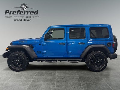 2021 Jeep Wrangler Unlimited Willys 2.0 Liter 4D Automatic 4WD